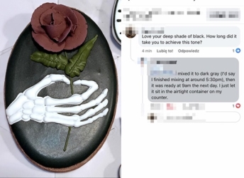 Achieving black tone