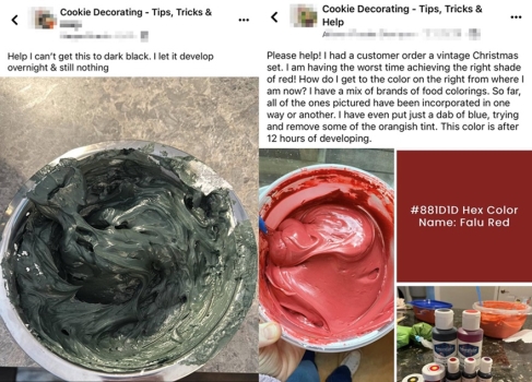 Typical problems with getting right colors